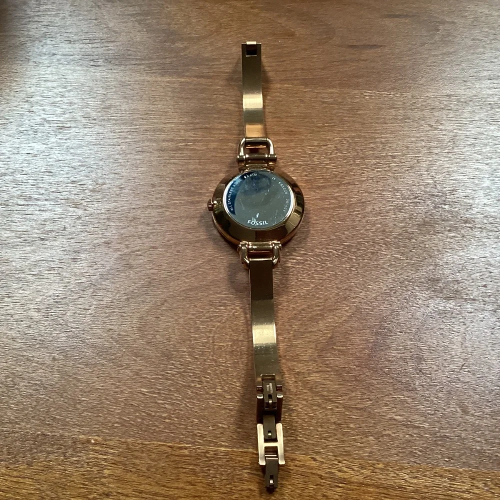 Fossil Georgia Glitz Rose Gold-tone Women’s Watch ES 3226